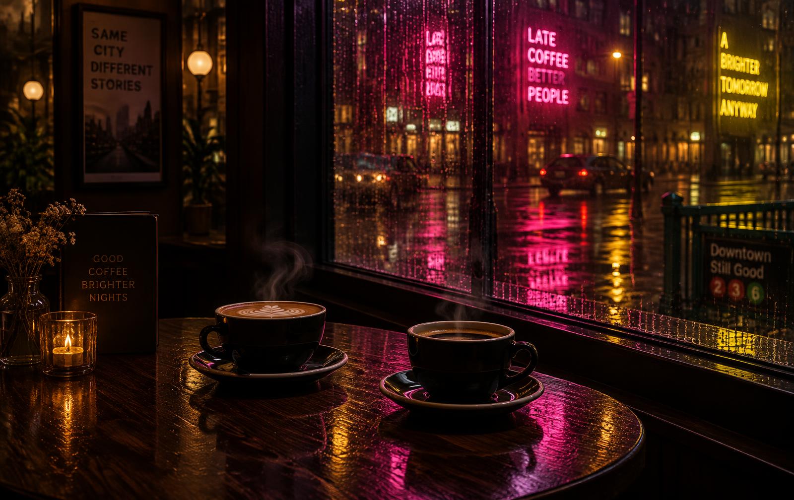 Meet up for a coffee