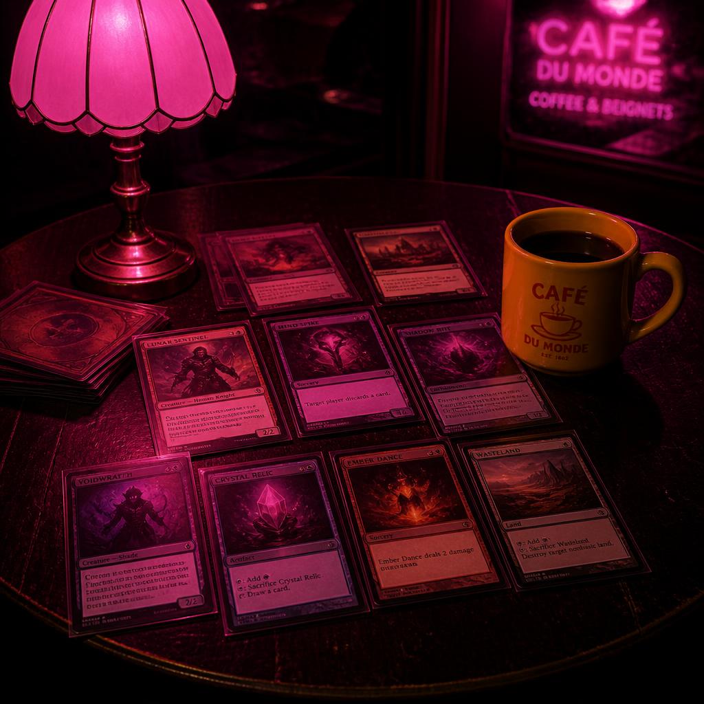Trade Pokémon cards over a coffee?